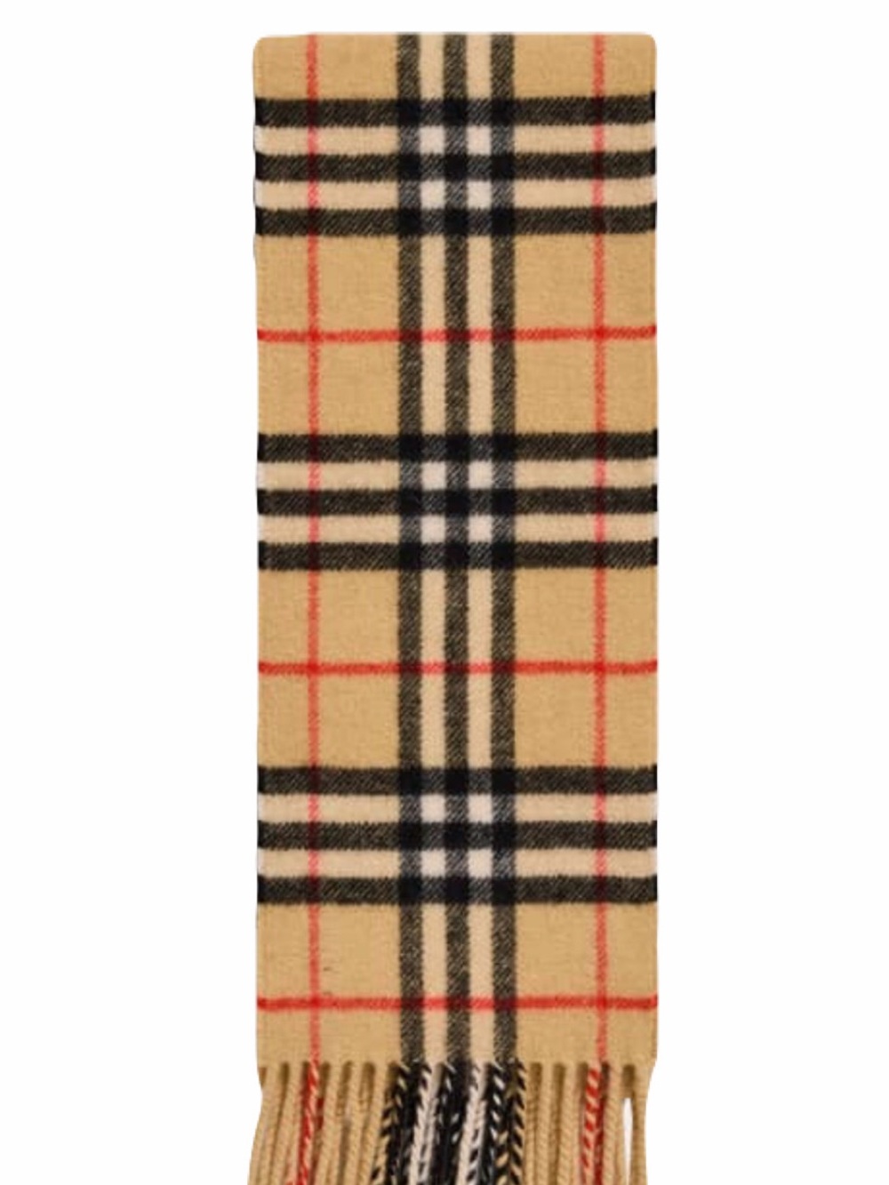 Burberry Beige Nova Check Classic Scarf Wool